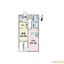 Springfield 柳原  ｜ 愛知県名古屋市北区柳原3丁目（賃貸アパート1LDK・3階・40.54㎡） その2