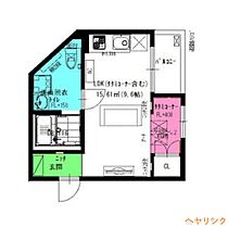 Terre-IV  ｜ 愛知県名古屋市西区枇杷島2丁目（賃貸アパート1R・3階・25.29㎡） その2