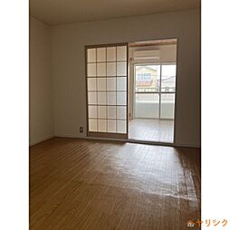 ヴィラ渡辺 2階2Kのリビング/ダイニング