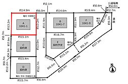 四日市市小古曽三丁目(A区画)の土地画像