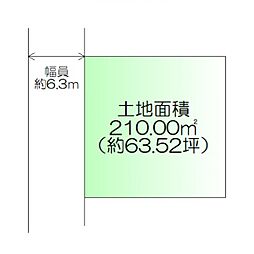 物件画像 石巻市蛇田字新下前沼　建築条件なし