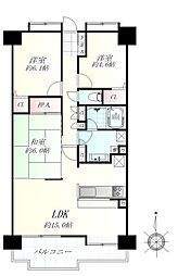 びゅうパルク南仙台 3LDKの間取図画像