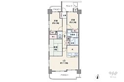 間取図画像 3LDK