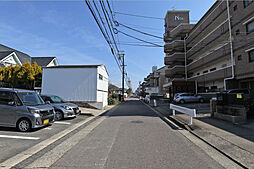 ゆとりのある前面道路
