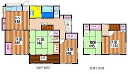 中古戸建 大牟田市 大黒町2丁目(新栄町駅) 2階建 5DK