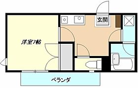 アメニティーシャテロ  ｜ 神奈川県川崎市高津区下作延7丁目（賃貸マンション1K・2階・25.20㎡） その2