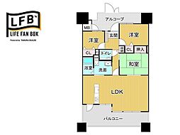 間取図画像 3LDK