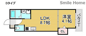 Buzz北加賀屋  ｜ 大阪府大阪市住之江区西加賀屋2丁目3-20付近（賃貸マンション1LDK・2階・29.22㎡） その2