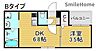 間取り：引越しした日から快適　エアコン付きのお部屋です