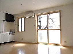 JR八高線 箱根ケ崎駅 徒歩36分の賃貸アパート 1階1LDKのリビング/ダイニング