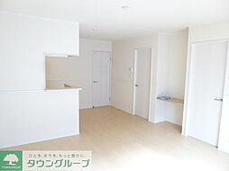 西武拝島線 西武立川駅 バス5分 シドメ窪下車 徒歩2分の賃貸アパート 1階1LDKのリビング/ダイニング