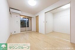 JR八高線 箱根ケ崎駅 徒歩16分の賃貸アパート 2階1LDKのリビング/ダイニング