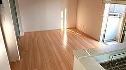 JR青梅線 福生駅 徒歩18分の賃貸アパート 2階1LDKのリビング/ダイニング