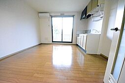 西武拝島線 西武立川駅 徒歩10分の賃貸テラスハウス 1階2LDKのリビング/ダイニング