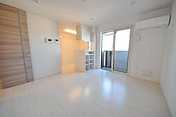 西武拝島線 武蔵砂川駅 徒歩16分の賃貸アパート 2階1SLDKのリビング/ダイニング