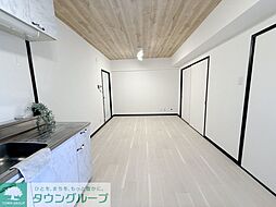 ハイツ昭島 414 4階2LDKのリビング/ダイニング