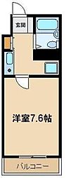 ライオンズマンション東村山第3 1Kの間取図画像