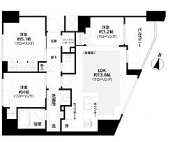 GREENPARK文京西片 3LDKの間取図画像