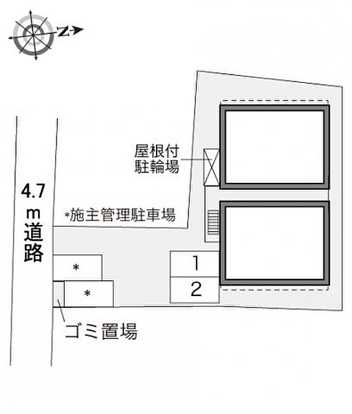 レオパレス境橋 104｜大阪府寝屋川市境橋町(賃貸アパート1K・1階・22.35㎡)の写真 その3