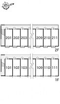 レオパレスＯｐｔｉｍ安満 202 ｜ 大阪府高槻市安満西の町10-35（賃貸アパート1K・2階・21.81㎡） その4