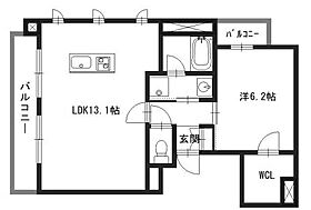 Meilleur  ｜ 兵庫県姫路市安田４丁目（賃貸マンション1LDK・4階・45.56㎡） その2