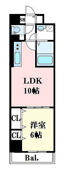 MISTRAL栗山町 ｜兵庫県姫路市栗山町(賃貸マンション1LDK・8階・40.12㎡)の写真 その2