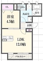 MISTRAL西延末I  ｜ 兵庫県姫路市西延末（賃貸アパート1LDK・3階・40.36㎡） その2