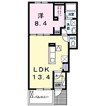 兵庫県姫路市井ノ口（賃貸アパート1LDK・1階・47.08㎡） その2