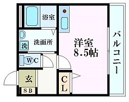 リバーテック  ｜ 兵庫県姫路市下寺町（賃貸マンション1R・4階・25.00㎡） その2