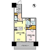 ウエリス姫路  ｜ 兵庫県姫路市忍町（賃貸マンション1LDK・6階・47.24㎡） その2