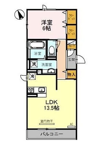 J・アメニティ北今宿 ｜兵庫県姫路市北今宿２丁目(賃貸アパート1LDK・3階・50.45㎡)の写真 その2