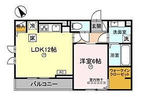 クオーレ神和  ｜ 兵庫県明石市貴崎３丁目（賃貸アパート1LDK・3階・46.22㎡） その2