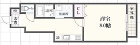 Clarus　Glanz  ｜ 兵庫県姫路市網干区垣内中町（賃貸アパート1K・1階・32.66㎡） その2