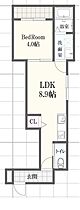 （仮称）F asecia chypre  ｜ 兵庫県姫路市幸町（賃貸アパート1LDK・2階・31.53㎡） その2