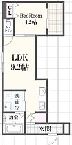 F asecia chypre  ｜ 兵庫県姫路市幸町（賃貸アパート1LDK・2階・33.33㎡） その2