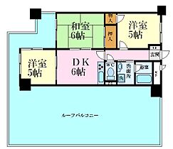 ロイヤルコーポ姫路  ｜ 兵庫県姫路市佃町（賃貸マンション2LDK・4階・58.02㎡） その2