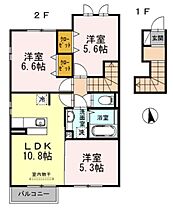 リュミエールm＆y　B棟  ｜ 兵庫県姫路市飾磨区阿成植木（賃貸アパート3LDK・2階・63.37㎡） その2