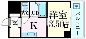 シティーヒルズII  ｜ 兵庫県姫路市田寺１丁目（賃貸マンション1K・7階・14.25㎡） その2