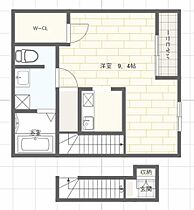 バーンタイ  ｜ 兵庫県姫路市網干区田井（賃貸アパート1K・2階・33.12㎡） その2