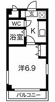 パラドール魚住II  ｜ 兵庫県明石市魚住町鴨池（賃貸マンション1K・4階・22.65㎡） その2