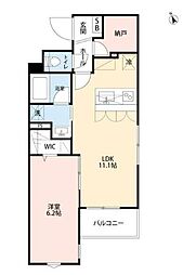 間取図画像 1SLDK