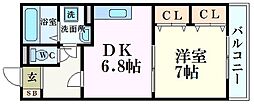 間取図画像 1DK