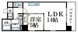 EL-NIDOFUKUZAWA 1LDKの間取図画像
