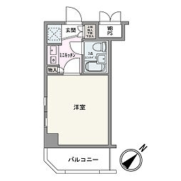 間取図画像 1K