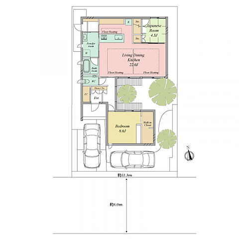 間取り 糟屋郡粕屋町酒殿4丁目