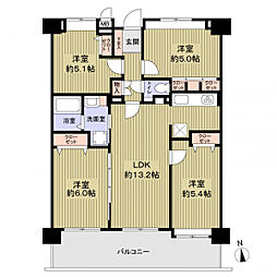 間取図画像 4LDK