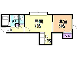 MKガーデン北野 2階