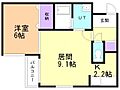 フライングヒル平岸4階6.2万円