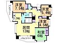 ライオンズヒルズ平岸壱番館1階13.5万円