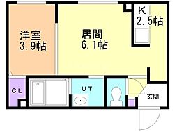 札幌市営東豊線 福住駅 徒歩3分 3階/-